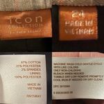 Lane Bryant  Womens Vest Icon Collection Brown Plaid Snap Button Plus Size 24 Photo 9