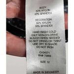 Maidenform M Beach Polka Dot One Piece Swimsuit Black White 12 Photo 3