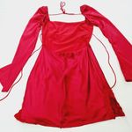 MORE TO COME Aubrey Mini Dress in Red Size XS Photo 8