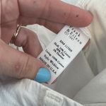 Frank & Eileen Wicklow Italian Chino White Cotton Raw Hem Straight NEW $298 sz 2 Photo 4