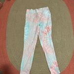 Roxy Current Mood Tie Dye Joggers Sweatpants NWT Medium‎ Pink Photo 2
