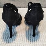 Bonnibel Jazz Salsa Latin Dance Shoes Dancing Sexy Heels Rhinestone Black Heels Size 7.5 Photo 4