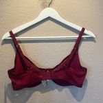 New Auden Women’s Burgundy Wine Unlined Demi Coverage Underwire Bra Size 36D NWT Photo 6