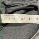 SheIn Black One Piece Plunging Neckline with Tie and Razorback Swimsuit- Large Photo 13