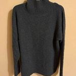 Gentle Herd NWT  Gray Wool Cashmere Blend Turtleneck Sweater Photo 0