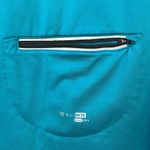 Illumi NITE athletic/running shirt with hood 3/4 zip thumb holes back pocket Size XL Photo 6