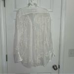 ZARA  Embroidered White Limited Edition Blouse‎ Photo 9