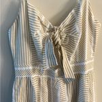 Lush Clothing Lush Elegant Cream Striped Dress‎ Photo 2