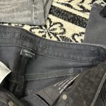 American Eagle  High Rise Comfort Stretch Waistband Destroyed Black Mom Jeans 2 Photo 7