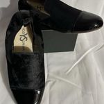 Yosi Samra Black Calf Hair Patent Leather Preslie Ballet Slip on Loafer Size 9 Photo 0
