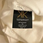 Kardashian Kollection  White trousers, 11” rise, stretchy, size 14 Photo 12