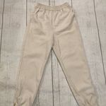 ZARA  beige jogger sweatpants Photo 2