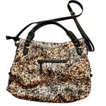 Jessica Simpson Large Animal Print Shoulder Handbag Photo 0