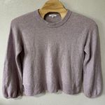 Madewell Sweater Women's Size Large Purple Lilac Payton Pullover in Coziest Yarn Photo 0
