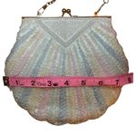 Pastel rainbow beaded clamshell handbag Pink Photo 4