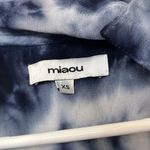 Miaou Vanessa Indigo Tie Dye Dress Women’s Size XS Long Sleeve Asymmetrical Blue Photo 11