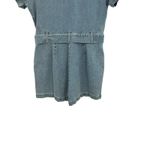 Show Me Your Mumu  Outlaw Romper Denim‎ Zip Front Belted Blue Size XL Photo 10