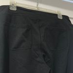 Lands' End wide leg Black sweat pants Size undefined Photo 3
