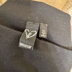 Windsor Black Stretch Cotton Spandex Bodycon Mini Skirt XL Photo 2