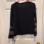 Champion NWT  Authentic Athleticwear Black Long Sleeve Top Womens‎ S Double Dry Photo 5