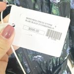 Marchesa Notte Indigo Midi Dress Long Sleeve Zip Photo 11