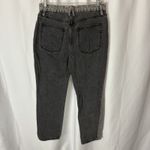 Good American  Jeans Women Size 8 x 29 Gray Good Vintage Two Tone Straight Photo 6