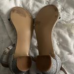 Silver Sparkly High Heels Size 6.5 Photo 3
