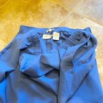 draper's & damon's 🆕  vintage straight leg high rise pull on pants blue pockets 1X Photo 4