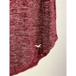 Hollister  Must Have Collection Heather Burgundy Scoop Neck Pocket T-Shirt - Size Photo 1