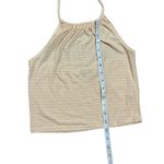 BDG light orange & white striped halter crop
Top sz L Photo 4