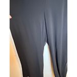 June & Hudson Large Black Jumpsuit Sheer Flutter Sleeves Black Closet Staple Photo 2