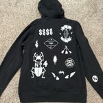Stüssy  Hoodie Black Sweatshirt Large Photo 2