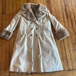 Mincara by Russel Taylor Vintage Faux Fur Trim Trench Coat Size undefined Photo 1