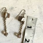Long abalone chain earrings Photo 3