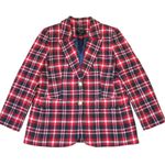 J.Crew NWT Collection Blazer-Jacket in Dark Evening Italian Plaid 14 $428 Photo 1