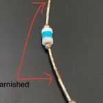 Vintage Southwestern Silver & Turquoise Tube Beads 12” Choker Necklace 4g Photo 8