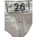 Free People We The Free By  Bailey Denim Skirt in Coconut Women's Size 26 NEW Photo 4