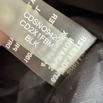 Calvin Klein Women's Dress Size 8 Black Gold Button Front Snakeskin Belt Photo 9