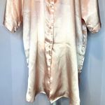 Victoria's Secret Vintage Gold Label Light Pink Sleep Shirt Dress Women's Large Photo 3