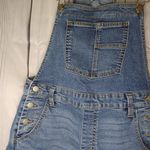No Boundaries  Blue Denim Short Overalls Photo 6