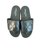NEW J SLides by Urban Sport Fabio Black Slide On Sandals Casual Womens Size 7 Photo 1
