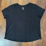 Just My Size black t-shirt, plus size 2X, 18W/20W Photo 1