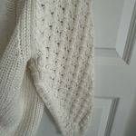 Knox Rose  Chunky Knit Cardigan Cream Size L Photo 5