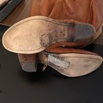 BX by Bronx Emma Knee High Camel Brown Leather Heeled Boots 8.5 Photo 6