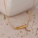 Stainless Steel Irregular Necklace For Women Photo 4