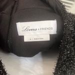 Lovers + Friends Black Mock Neck Crop Top Photo 3