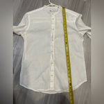 ZARA  Crisp White Button Down‎ Shirt Photo 4