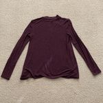 American Eagle Soft & Sexy Slub Long Sleeve Keyhole Soft Shirt Top Blouse Small Photo 7