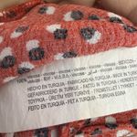 ZARA  Floral Tiered Midi Maxi Dress Size M Red Long Sleeve Cottage Peasant Boho Photo 10