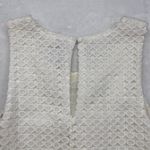 Alya Dress Womens XS White Lace Sleeveless Asymmetrical Scoop Neck layered Photo 8